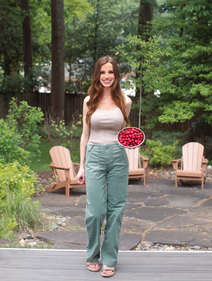 Tigela de cerejas katie