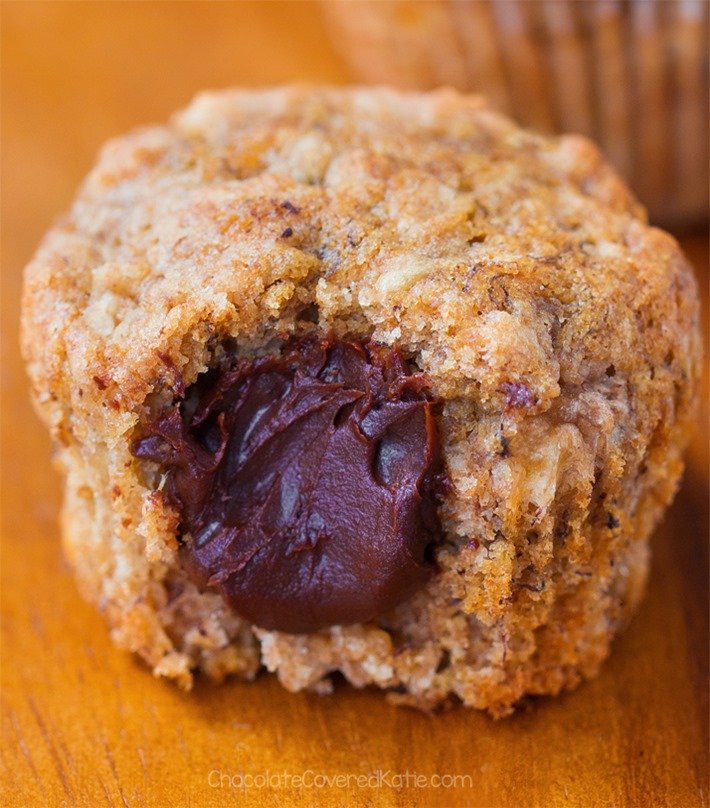 Muffins de banana Muffins de banana