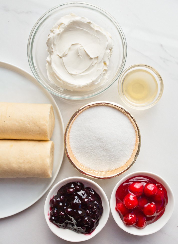 Ingredientes dinamarqueses veganos fáceis Ingredientes dinamarqueses veganos fáceis