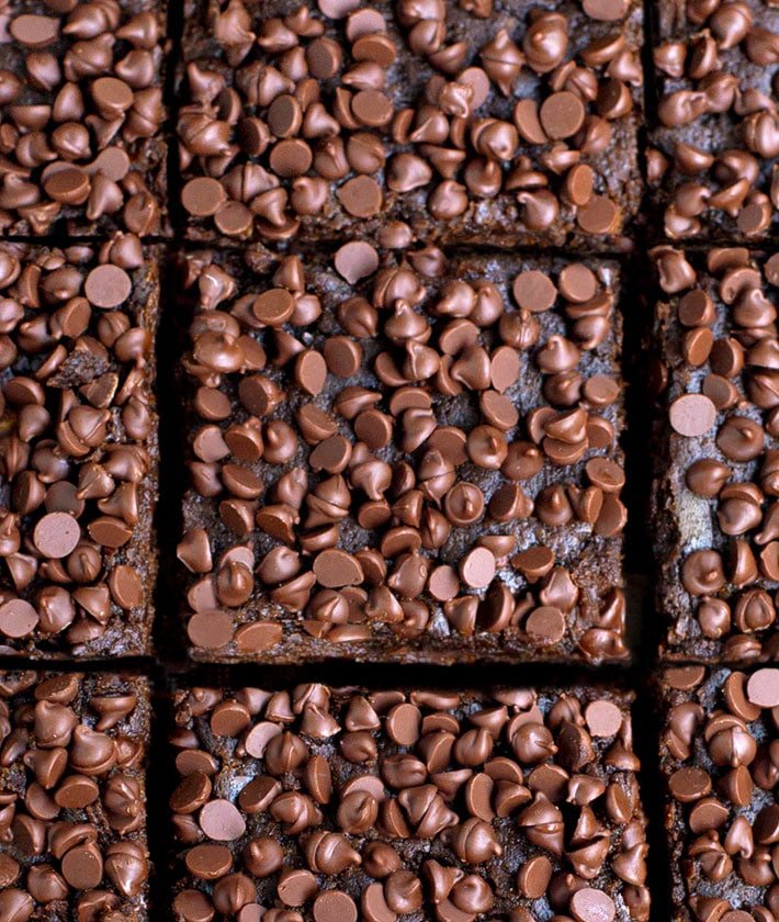 Brownies saudáveis ​​sem açúcar