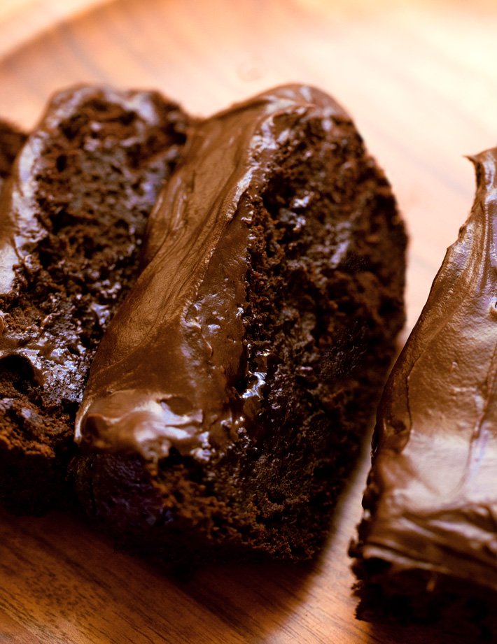 Pão de chocolate de abóbora fosco Pão de chocolate de abóbora fosco