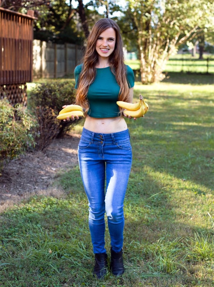 Bananas Katie 2021 coberta de chocolate