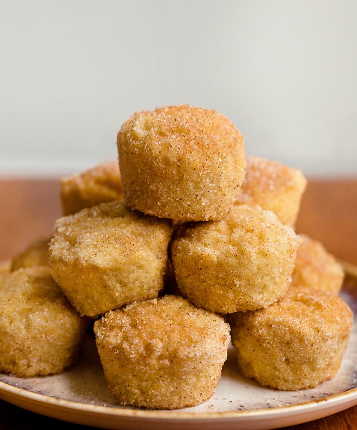 Muffins sem glúten com farinha de amêndoa