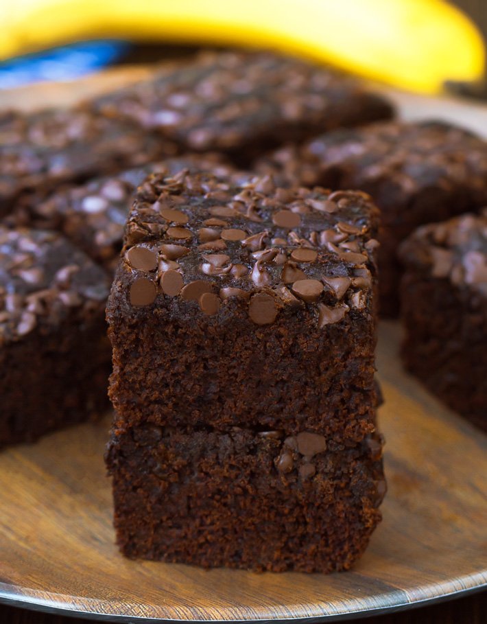 Receita de bolo de chocolate de banana