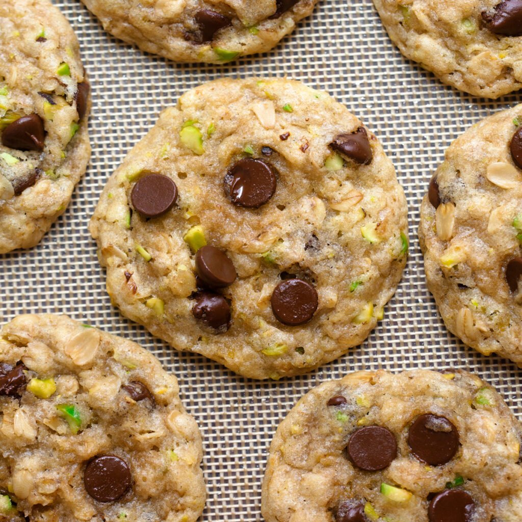Pistachio Chocolate Chip Cookies Recipe