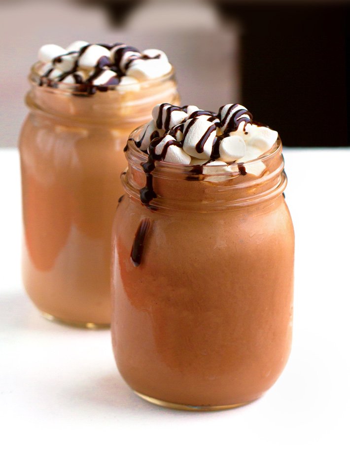 O melhor chocolate quente vegano cremoso