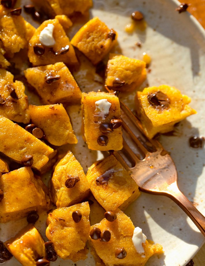 Panquecas de Chocolate com Abóbora