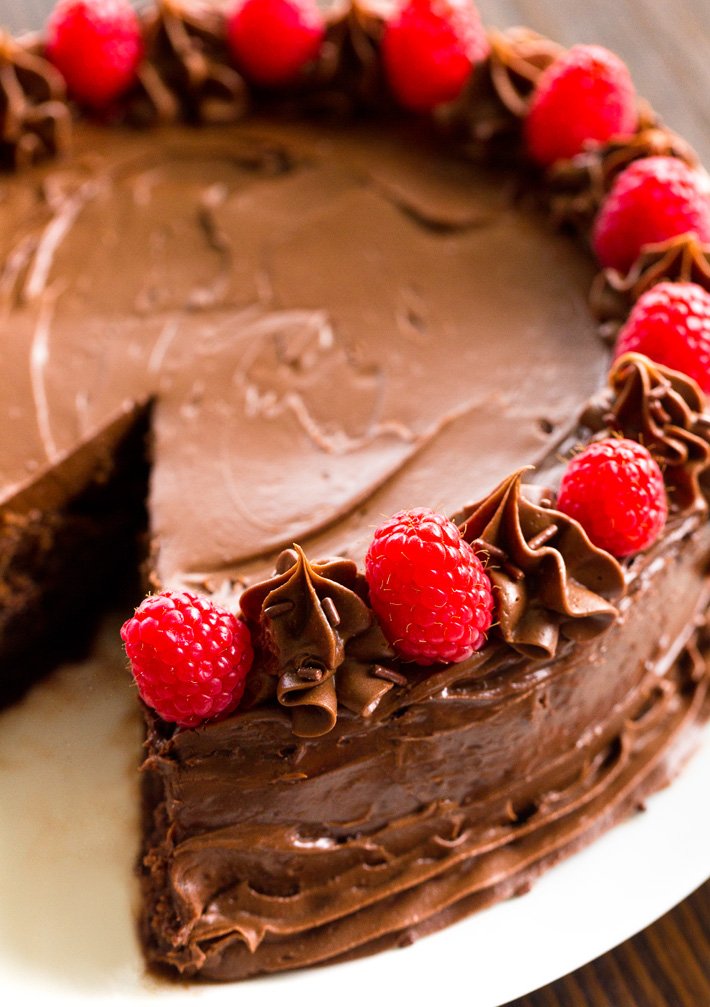 Bolo De Farinha De Amêndoa De Chocolate
