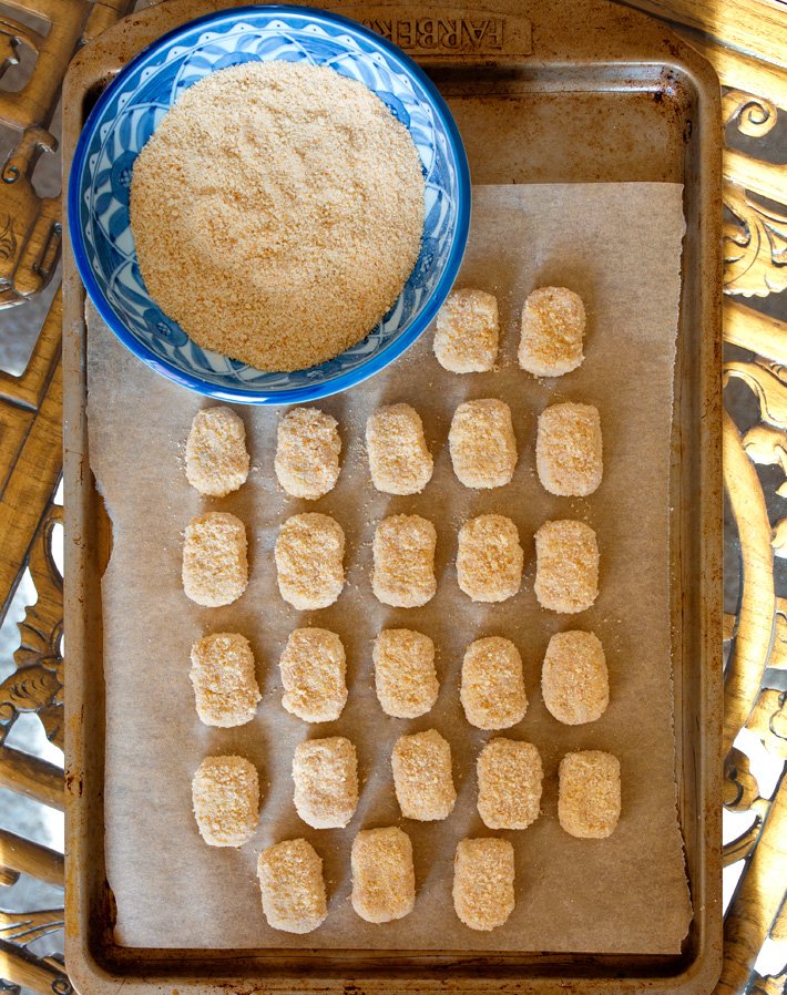 Bolinhos veganos de couve-flor