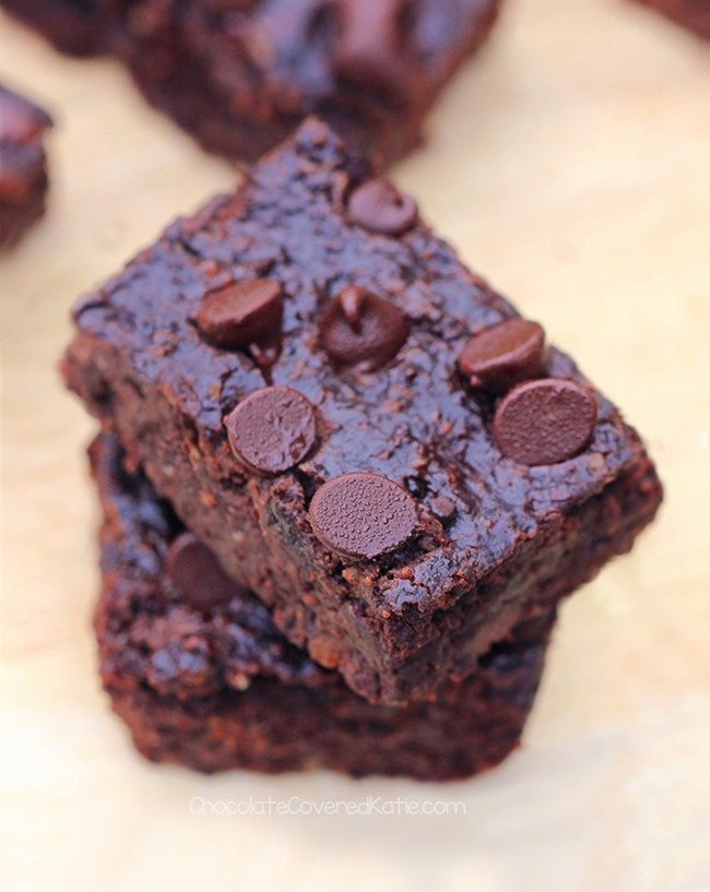 Brownies de Feijão Preto (vegano)