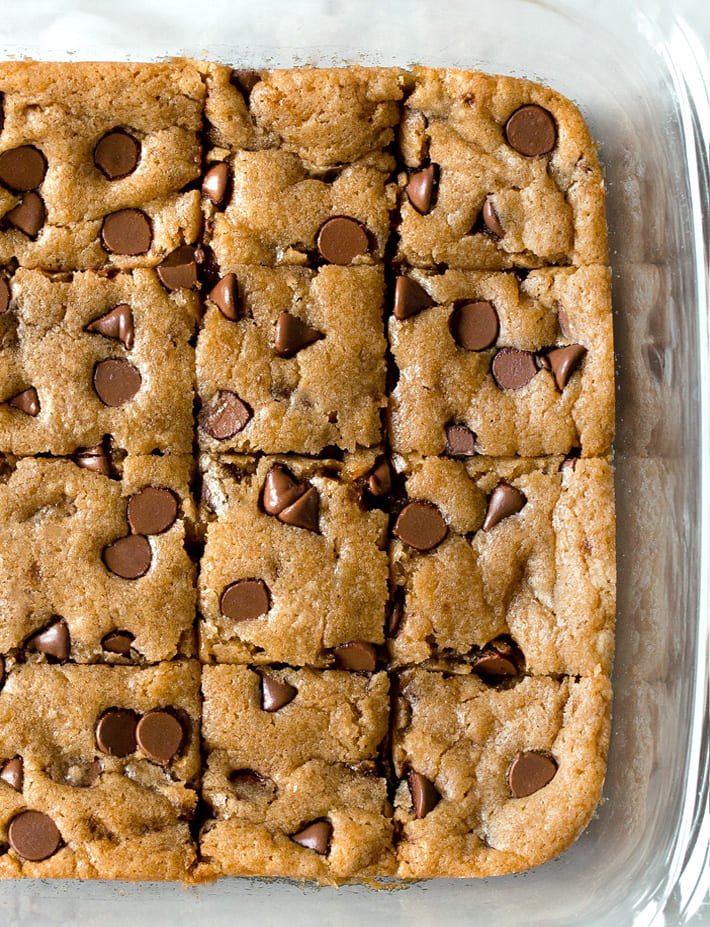 Barras de biscoitos de chocolate veganos