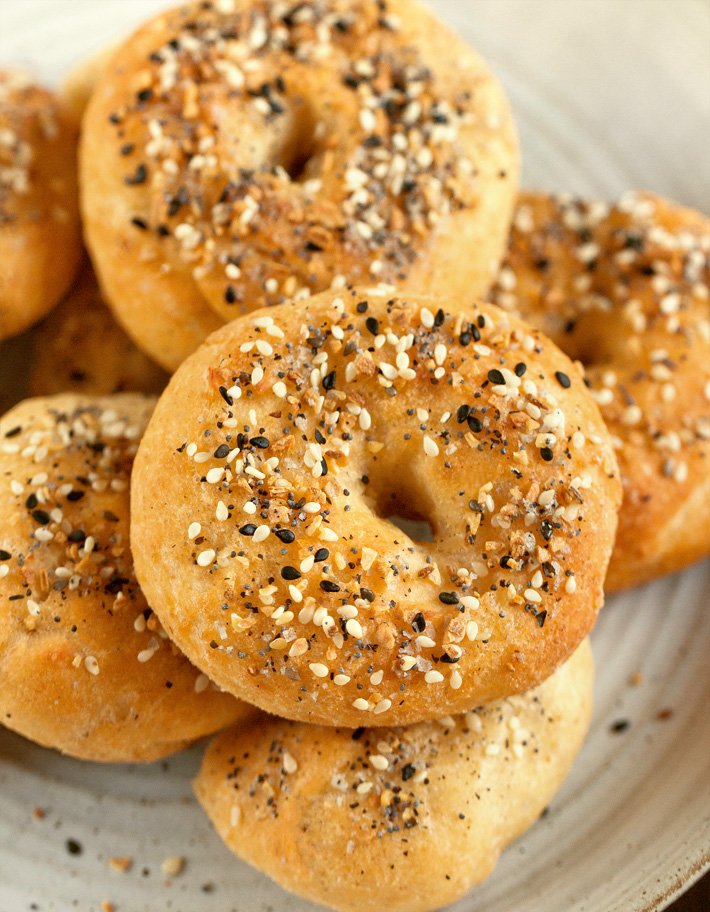 Bagels de 2 ingredientes