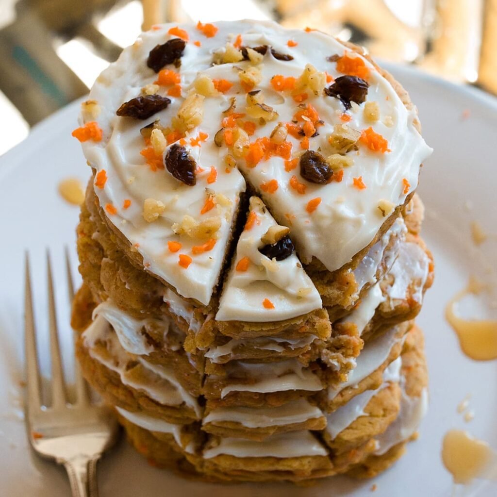 Carrot Cake Protein Pancakes Recipe