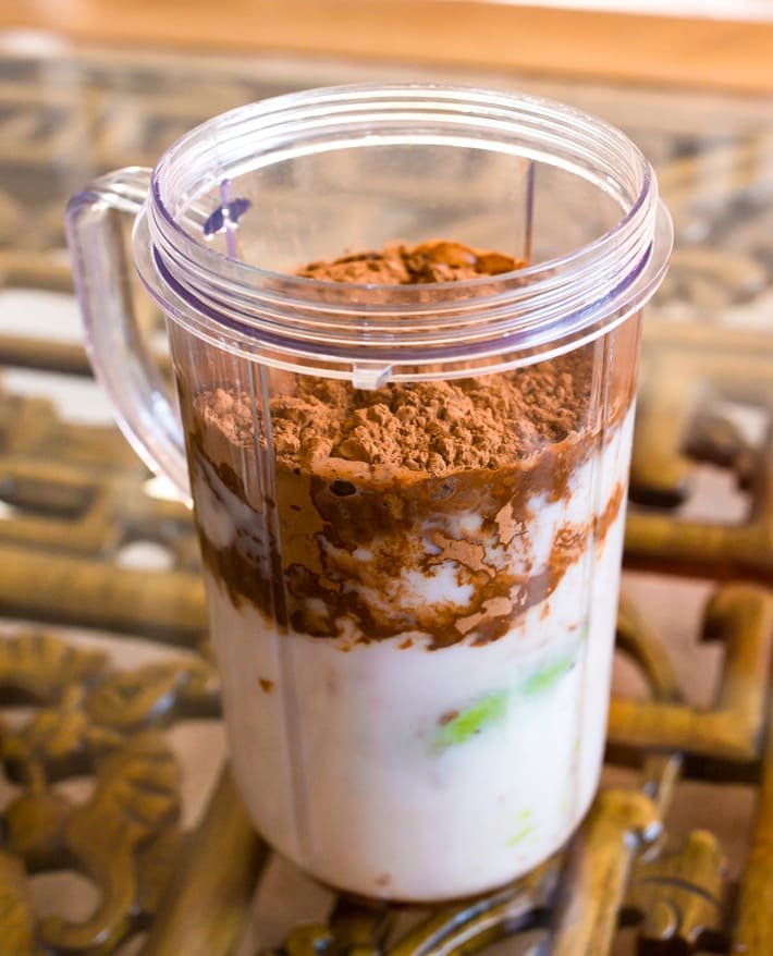 Receita de smoothie caseiro (porção única, fácil)