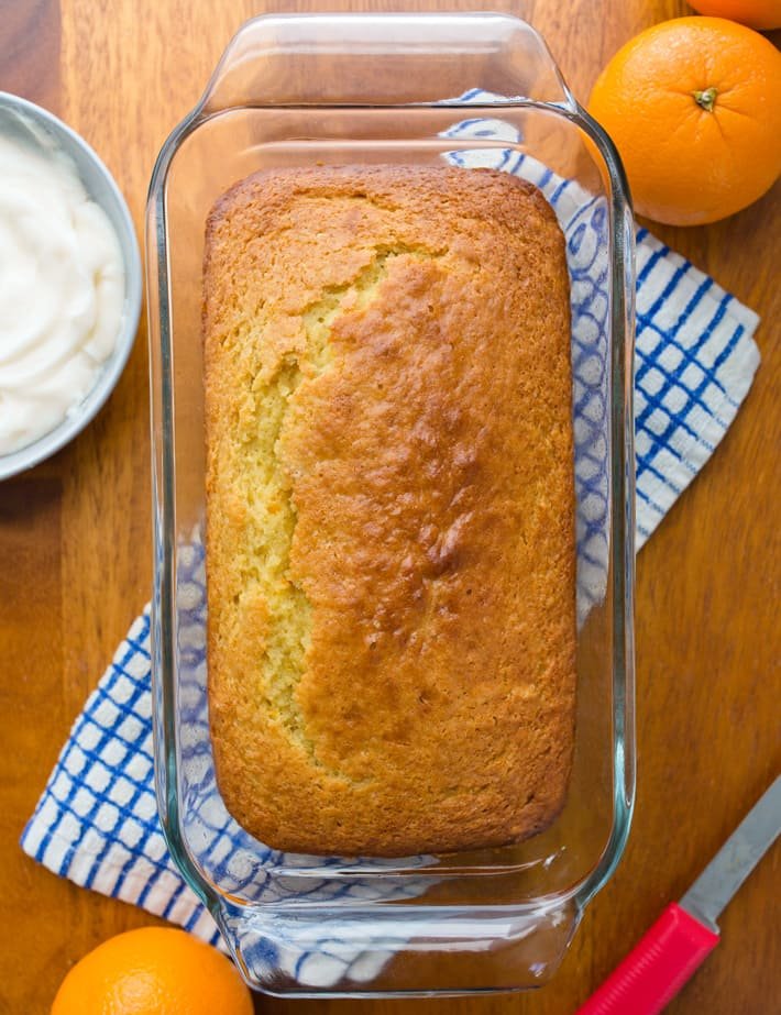 Pão De Bolo De Laranja