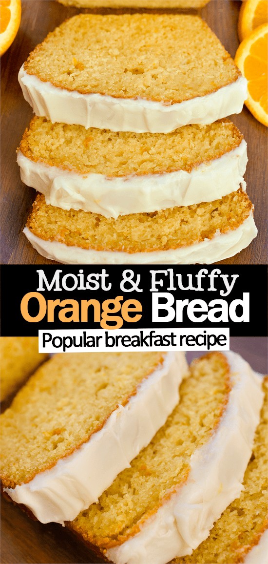 Receita fácil de pão de laranja