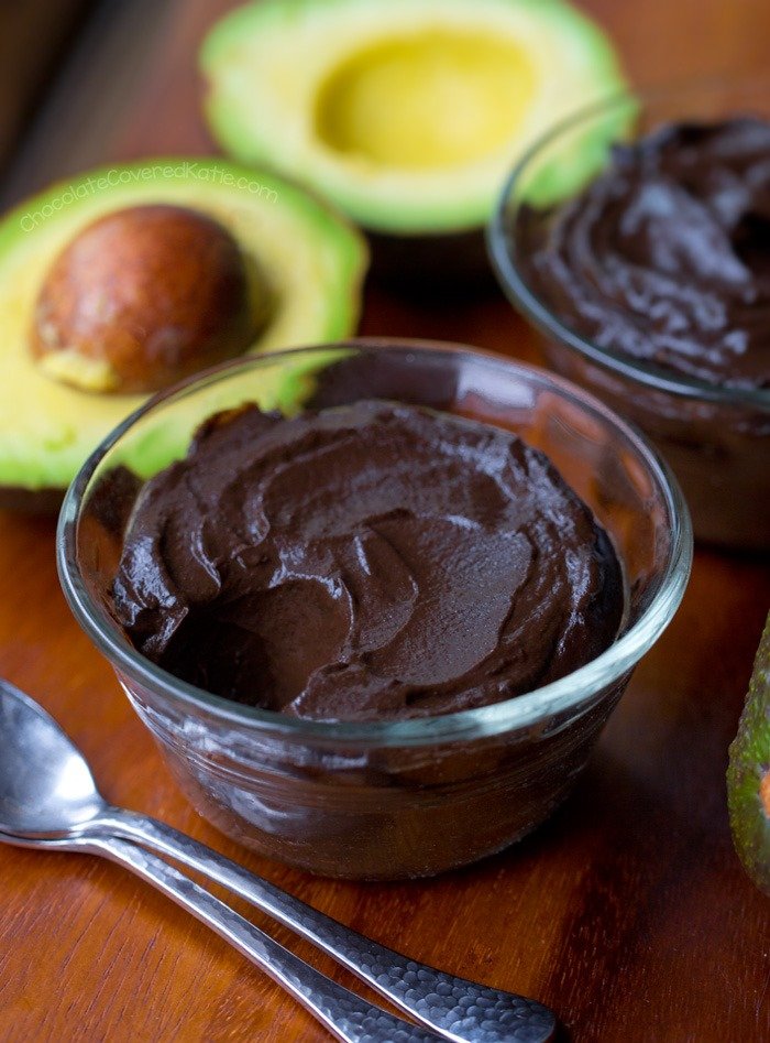 Mousse de Abacate com Chocolate