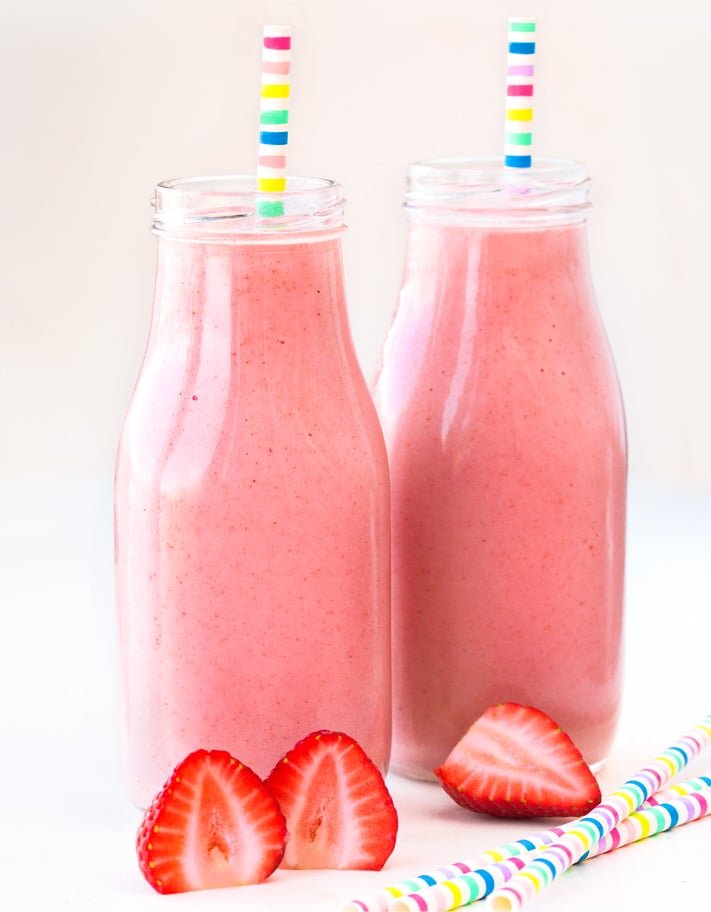 Smoothies de morango