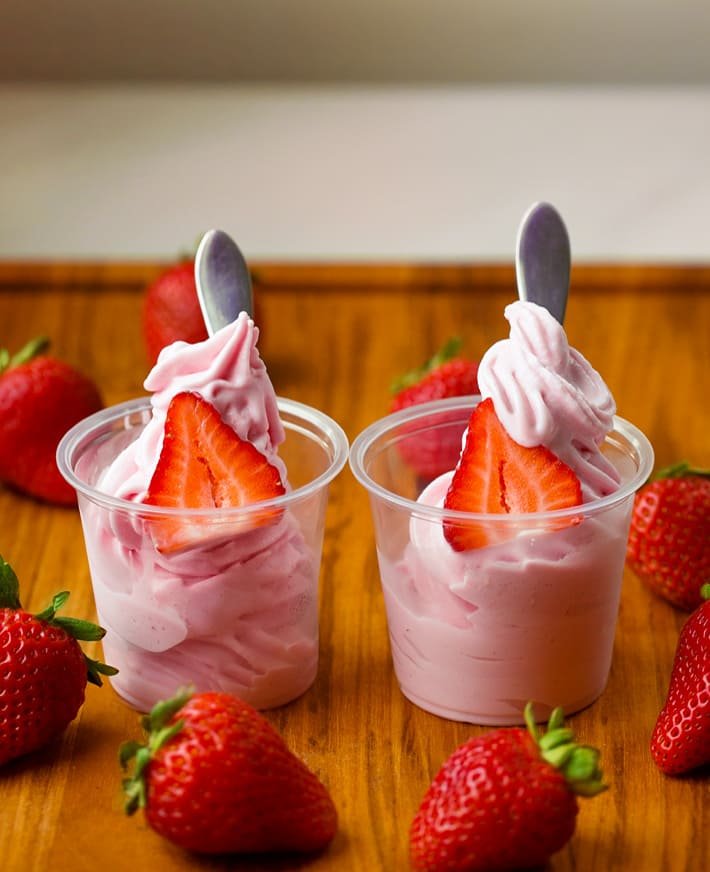 Receita de Morango Tropical Dole Disney