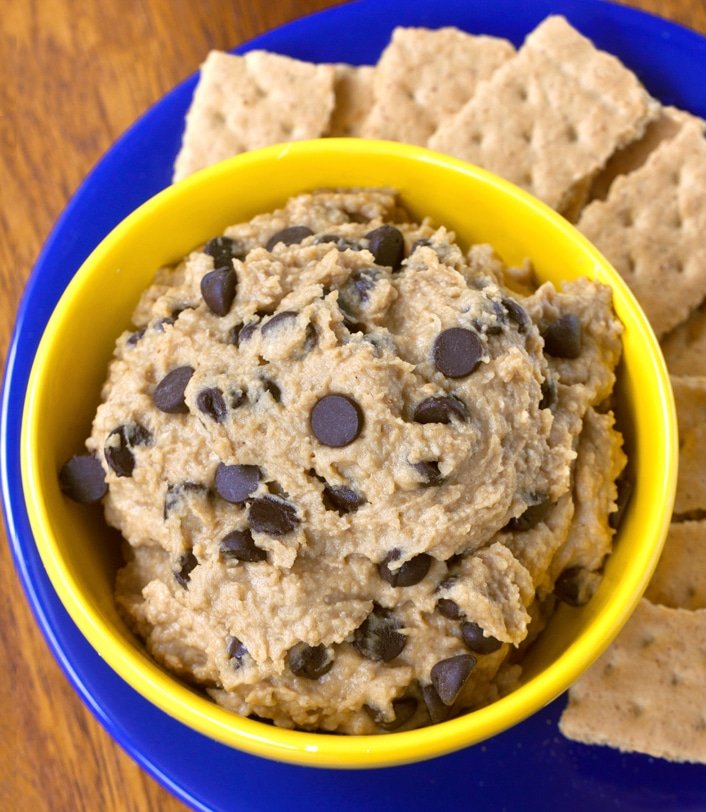 Receita de molho de massa de biscoito de grão de bico
