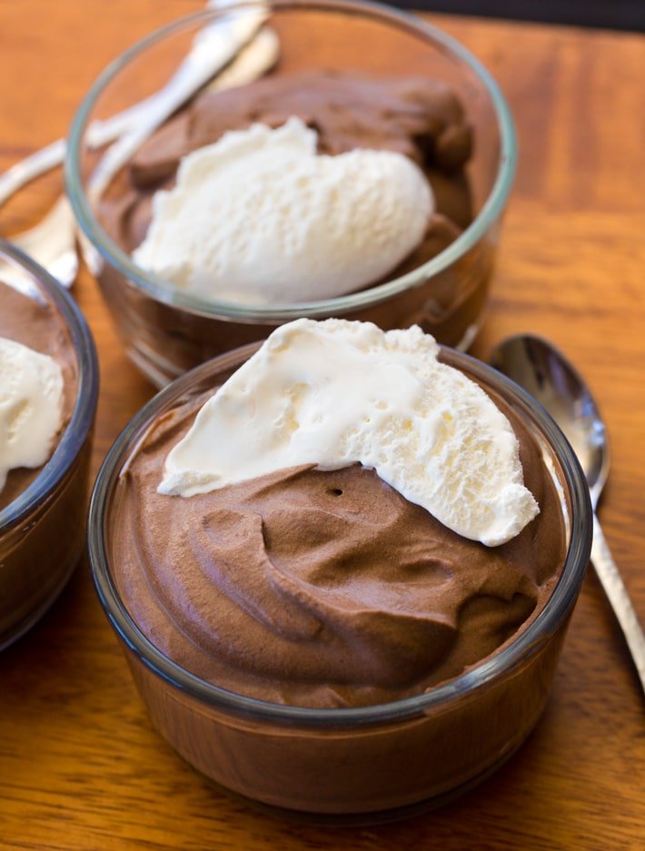 Receita fácil de sobremesa de chocolate sem açúcar Keto