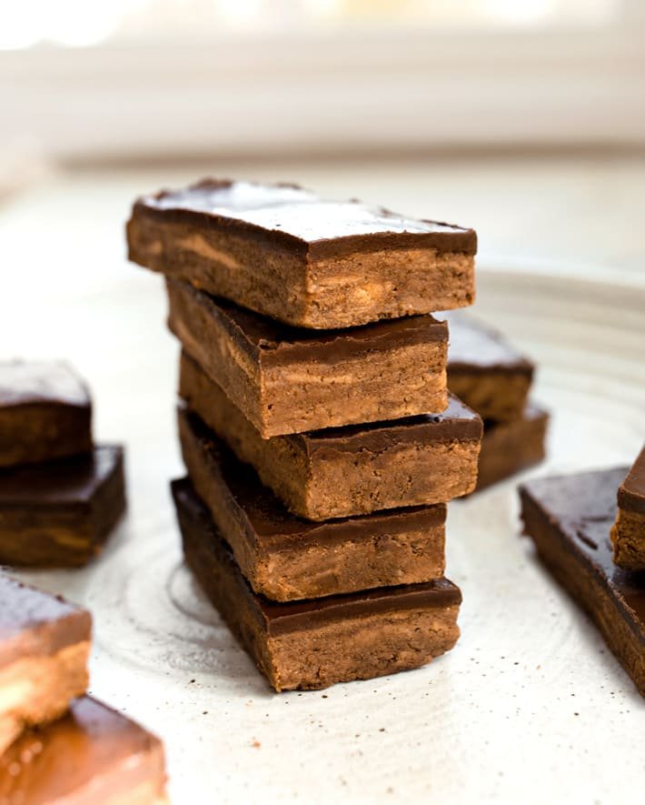 Proteínas de chocolate saudáveis ​​(sem açúcar artificial)