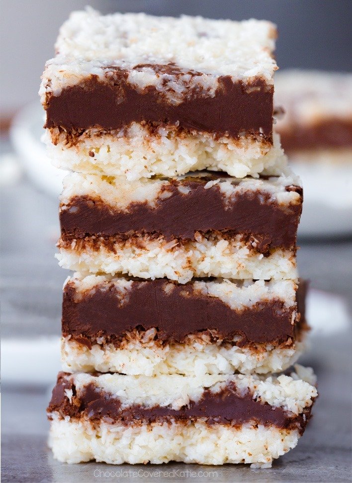 Receita de barras de chocolate vegano com baixo teor de carboidratos e chocolate ceto